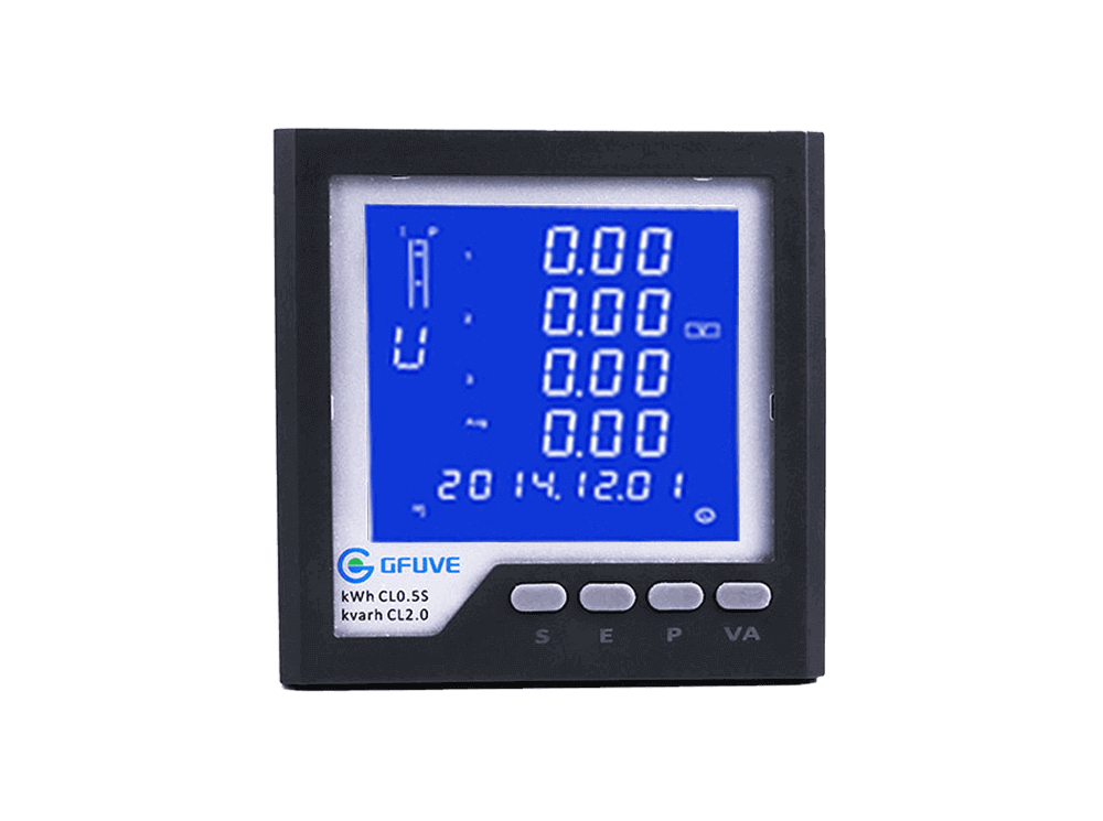 RS485 and RJ45 digital power meter