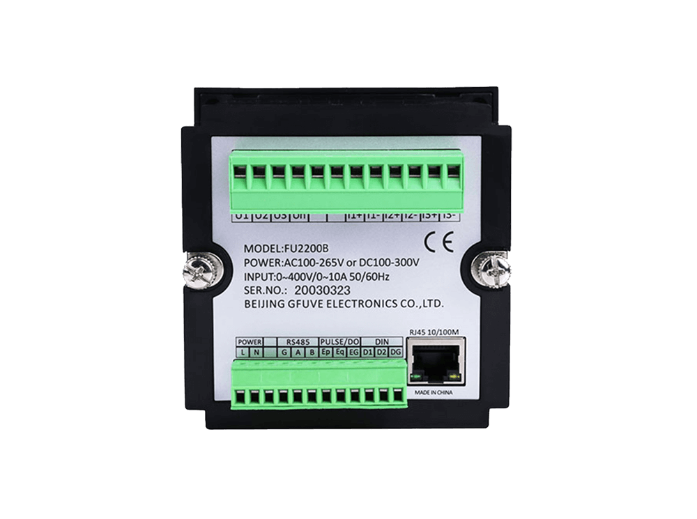 FU2200B 带网口和RS485口光伏数字面板功率表