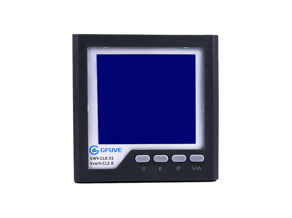 RS485 and RJ45 digital power meter